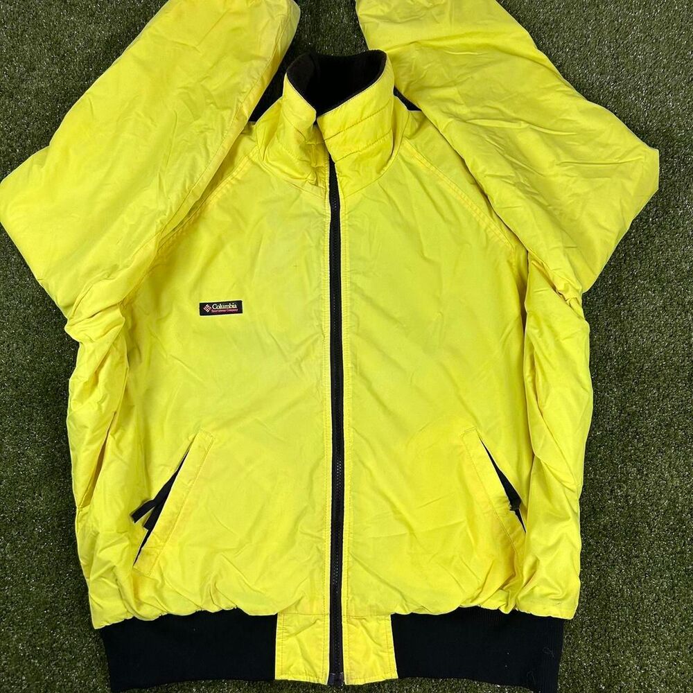 Columbia-sportswear Men's Yellow Jacket